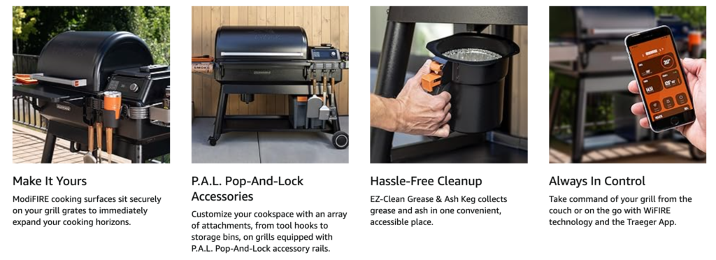 Traeger Grills features
