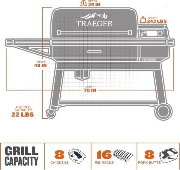 Traeger Grills Ironwood XL Wood Pellet Grill
