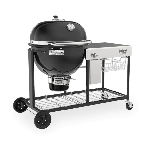Weber Summit 24 Inch Kamado S6 Charcoal Grill Center